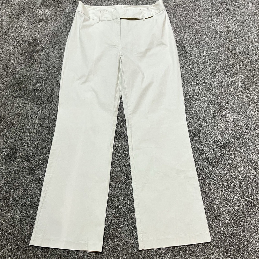 Selene Sport Sz Large 10/12 Khaki Beige Lightweight Wide Leg Pants Women's